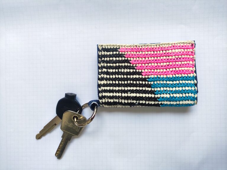 HANDMADE CROCHET KEY WALLET
