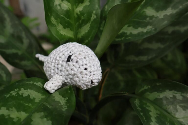 Dugong Keychain Crochet